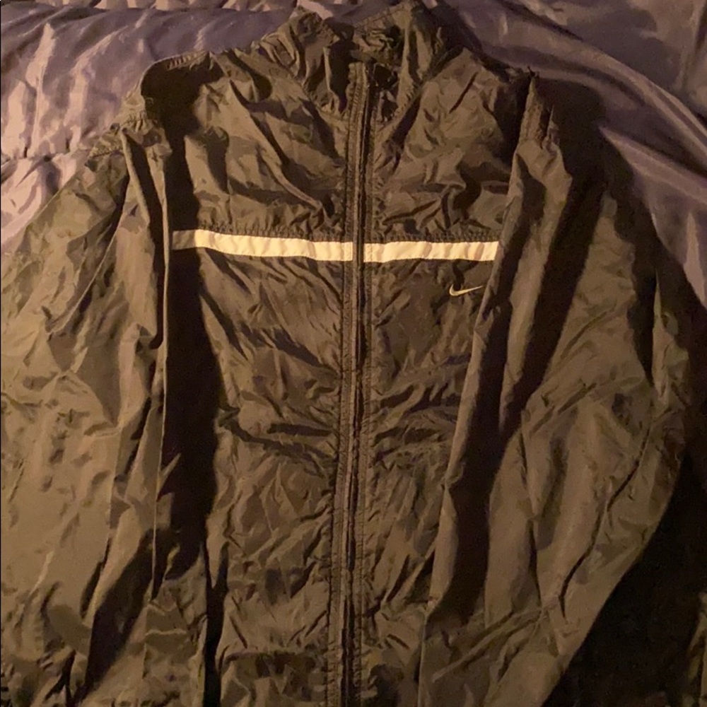 Vintage Black Nike Zip up